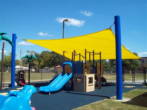 Keep Visitors Cool With Playground Shade Sails When the weather heats up, keep children and family cool with playground shade. . Shaded playground near OrekhovoZuyevo